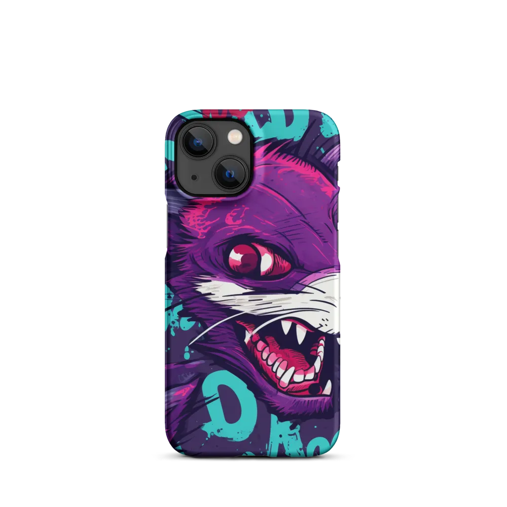 Stylized Cat Digital Illustration | Phone Case