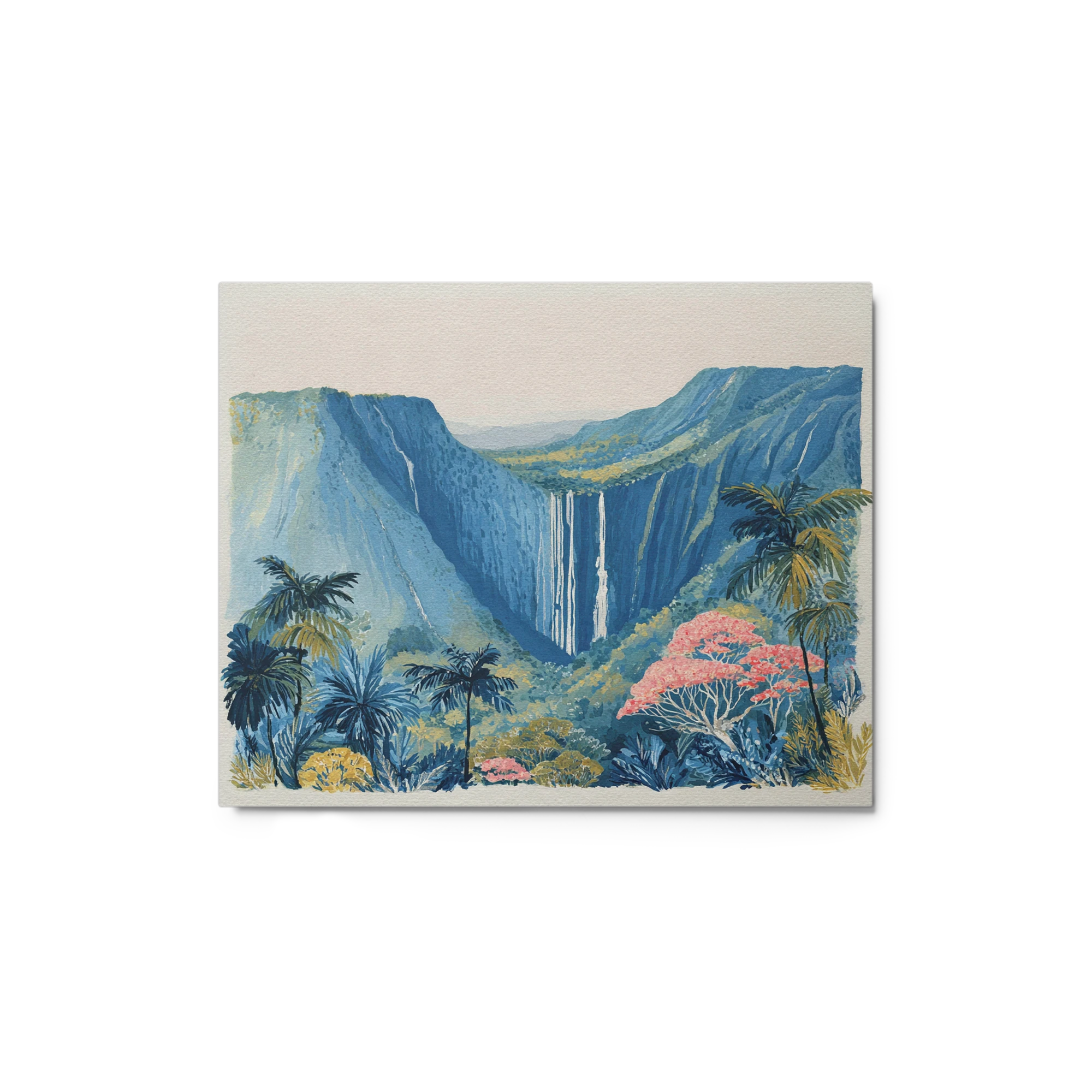 Tropical Waterfall Valley