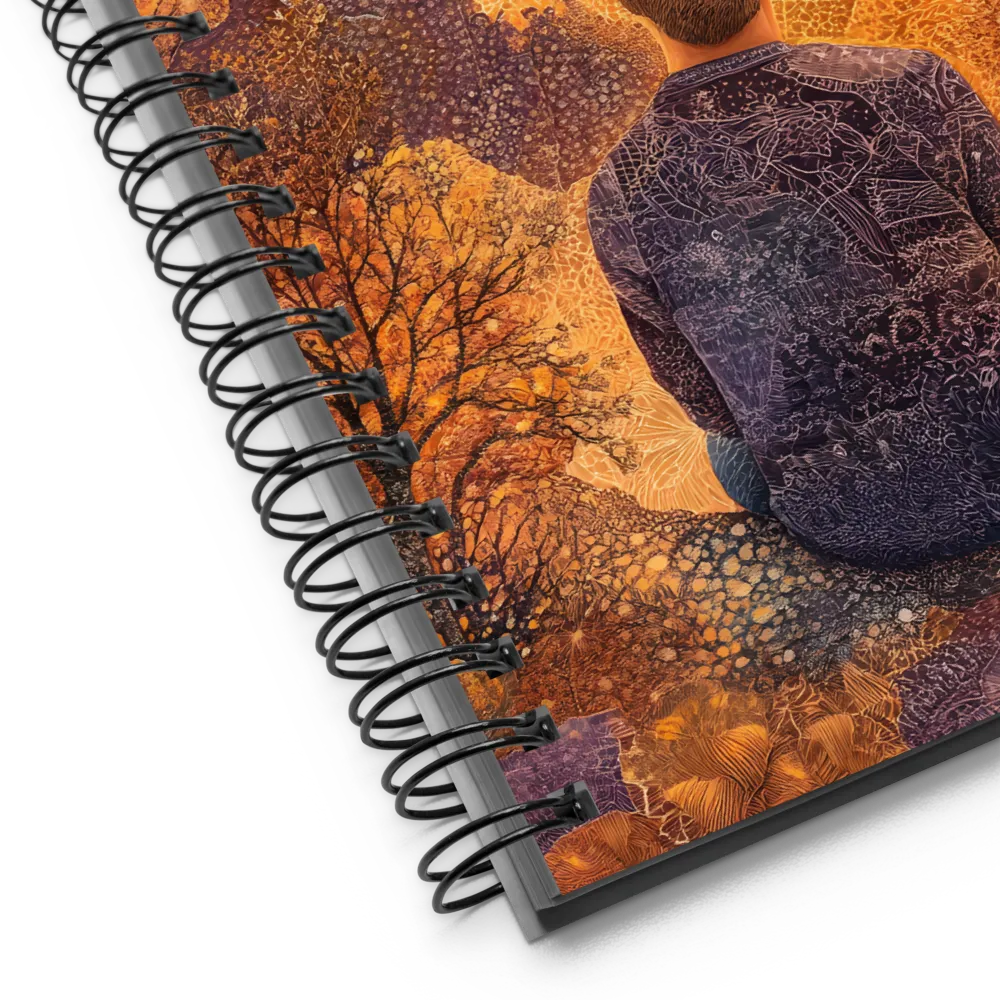The Patterned Ascent 
 Spiral Notebook | 140 pages