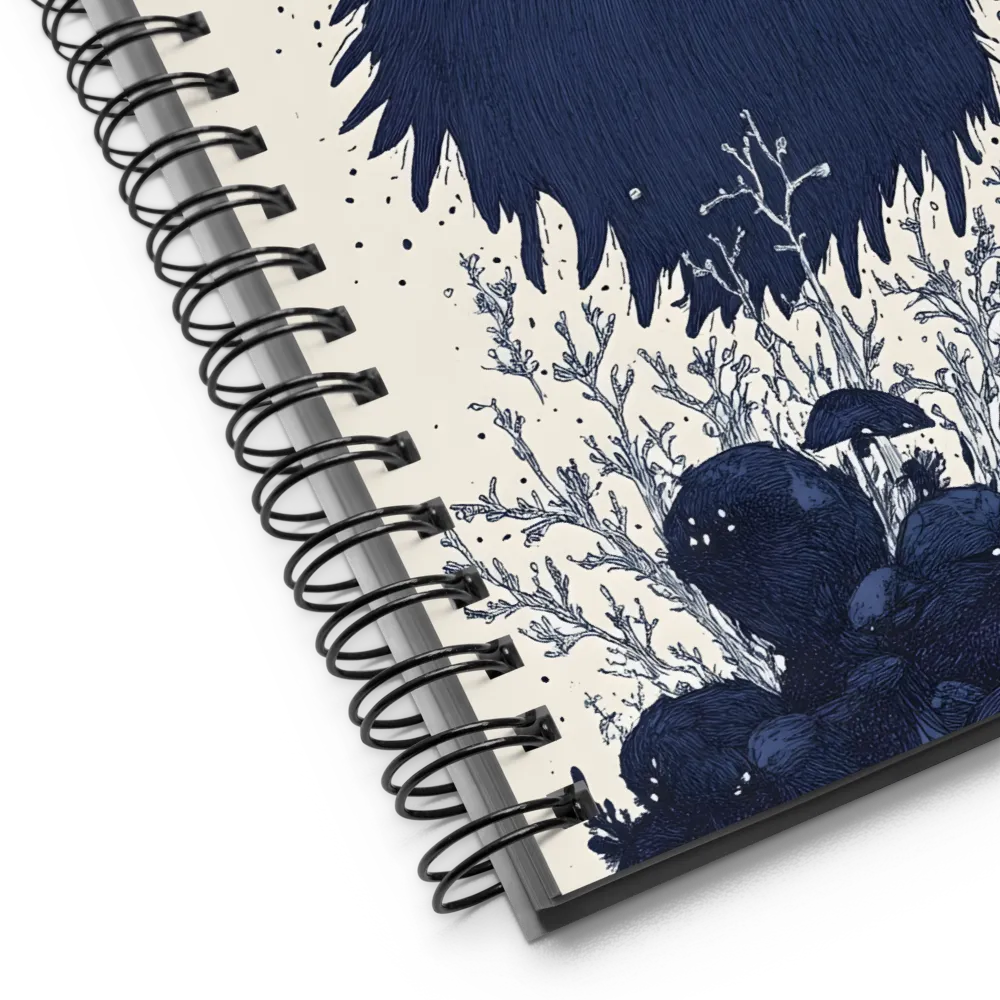 The Ascent of the Nocturnal Beast 
 Spiral Notebook | 140 pages