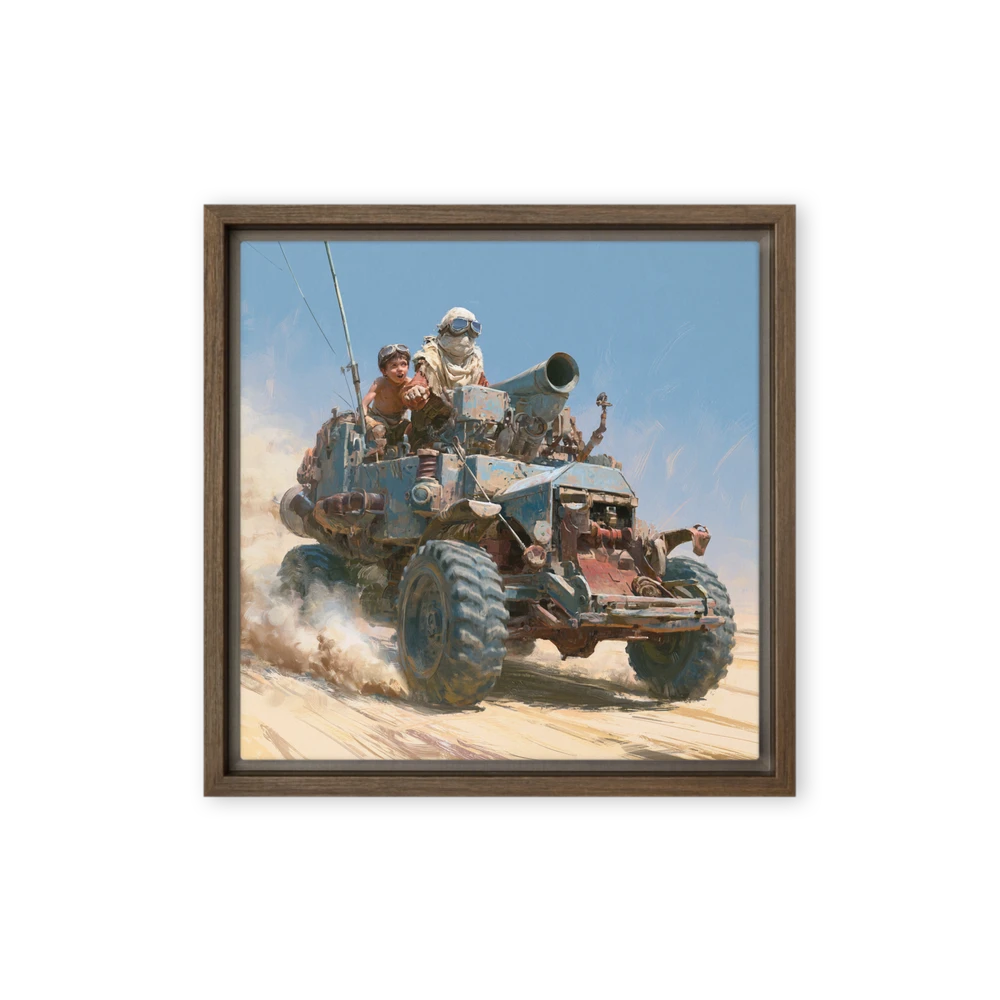 Dust and Gears | Art Print