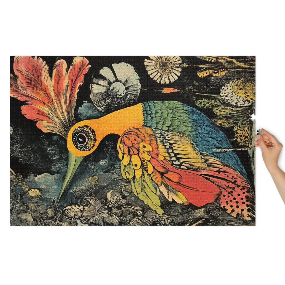 La Pluma Luminosa 
 Puzzle en caja de metal