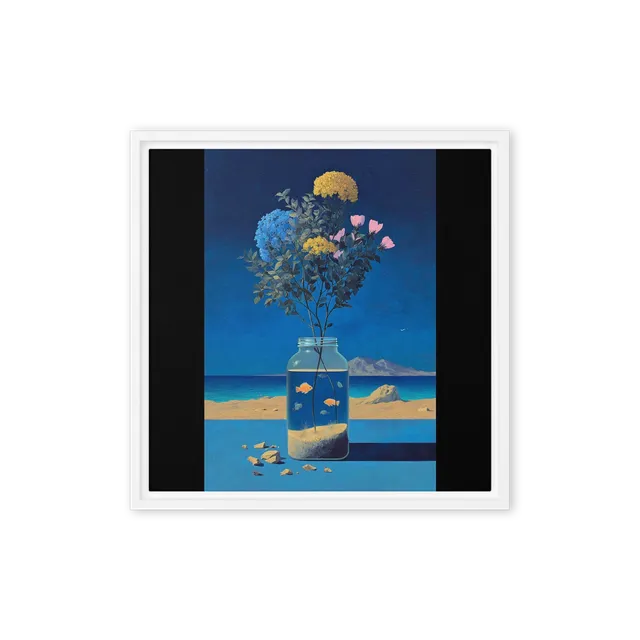Surreal Coastal Bouquet | Art Print