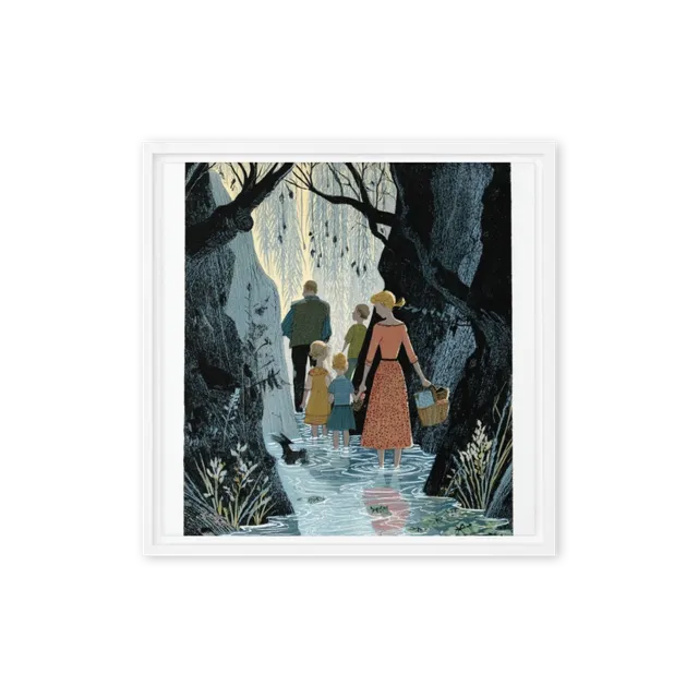 Forest River Family Journey | Art Print