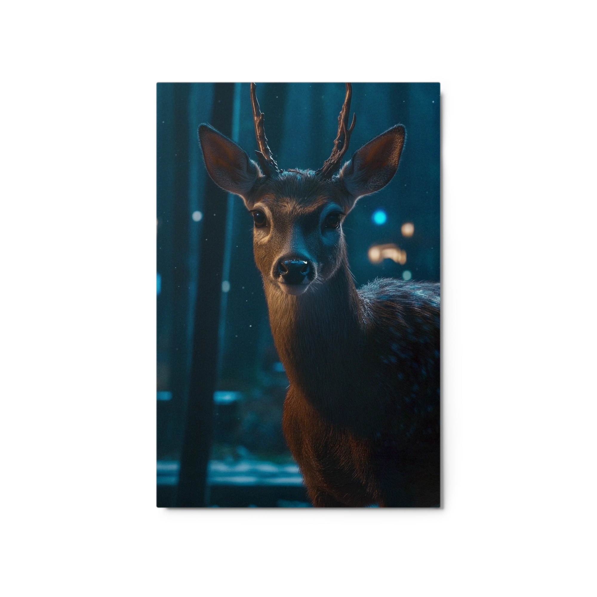 Serene Deer in a Forest