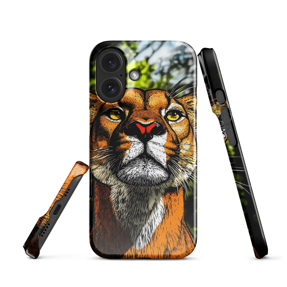 Stylized Cougar Portrait 
 Samsung Galaxy S20 Ultra | Snap Case