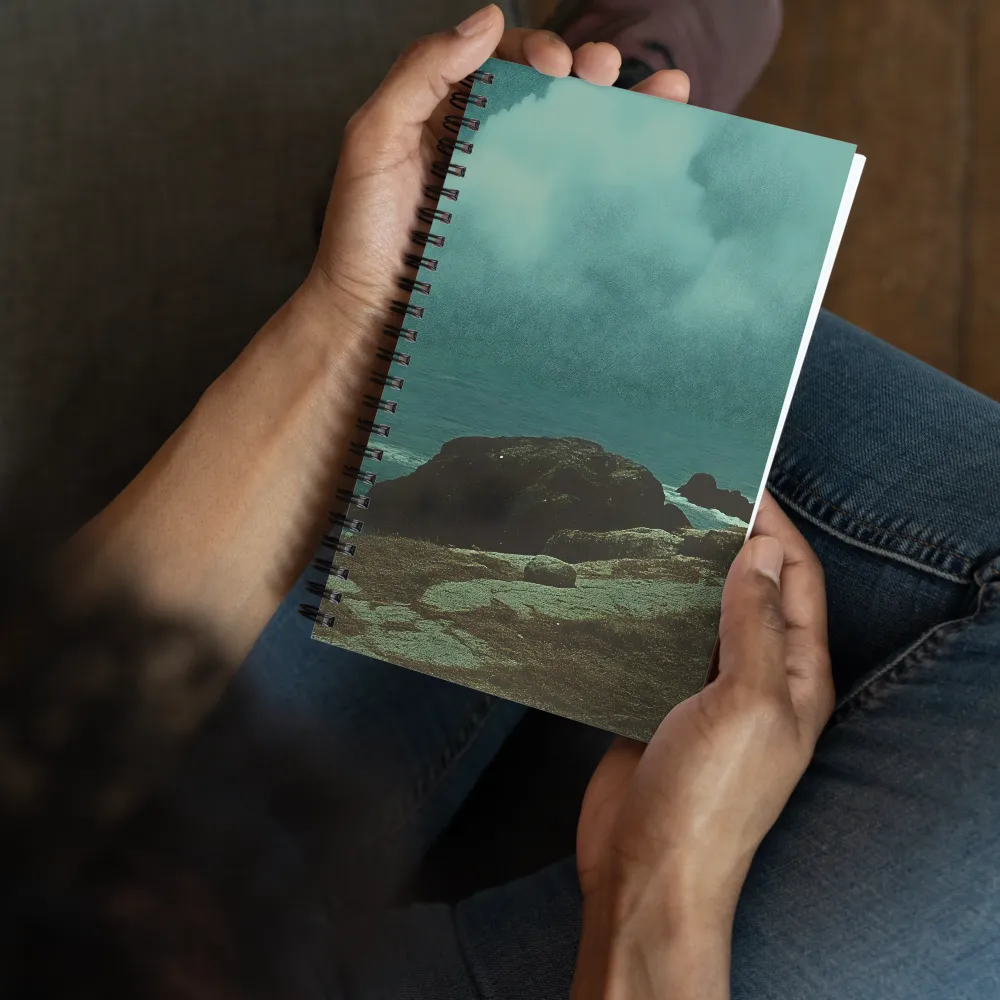 Coastal Fog Landscape 
 Spiral Notebook | 140 pages