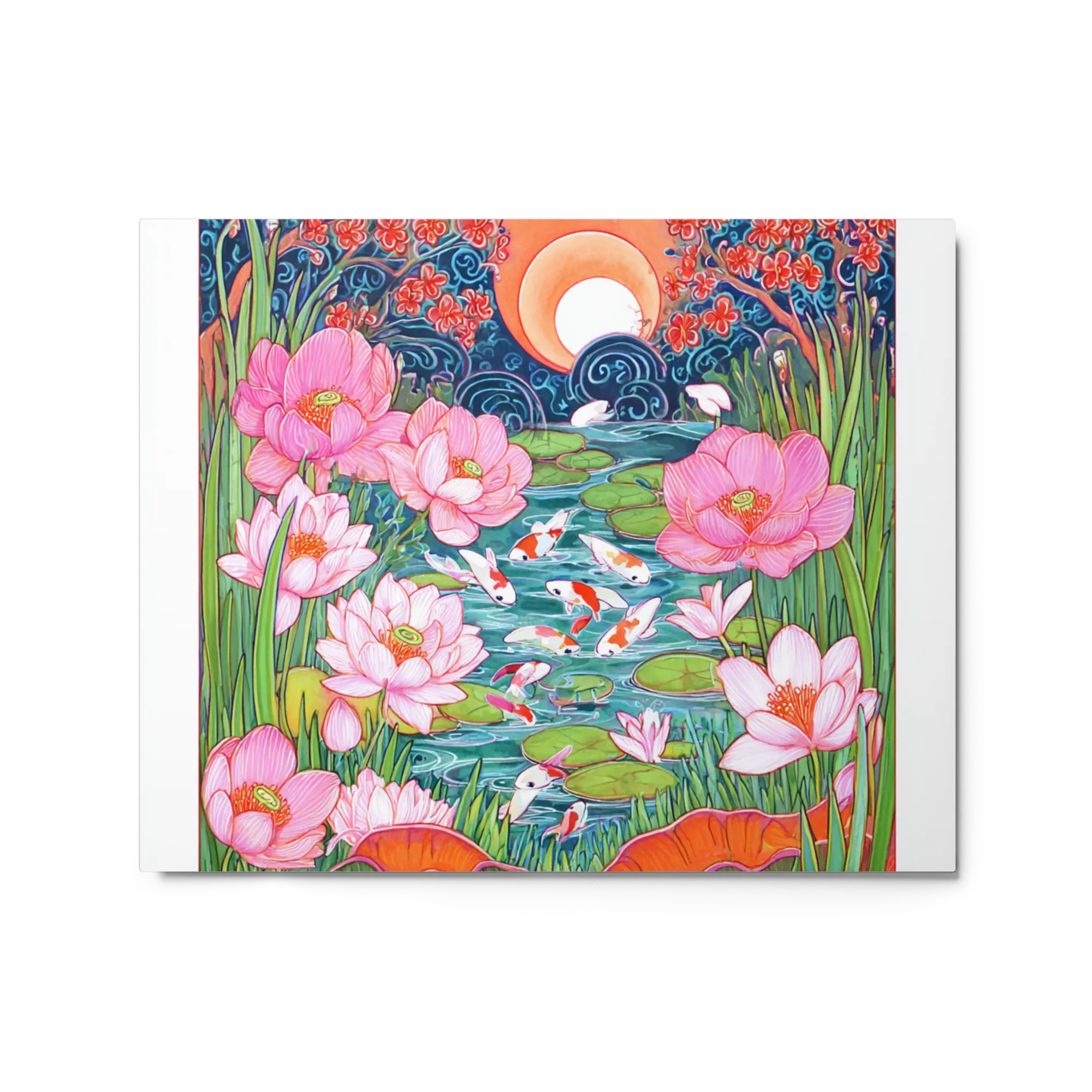 Lotus and Koi Garden