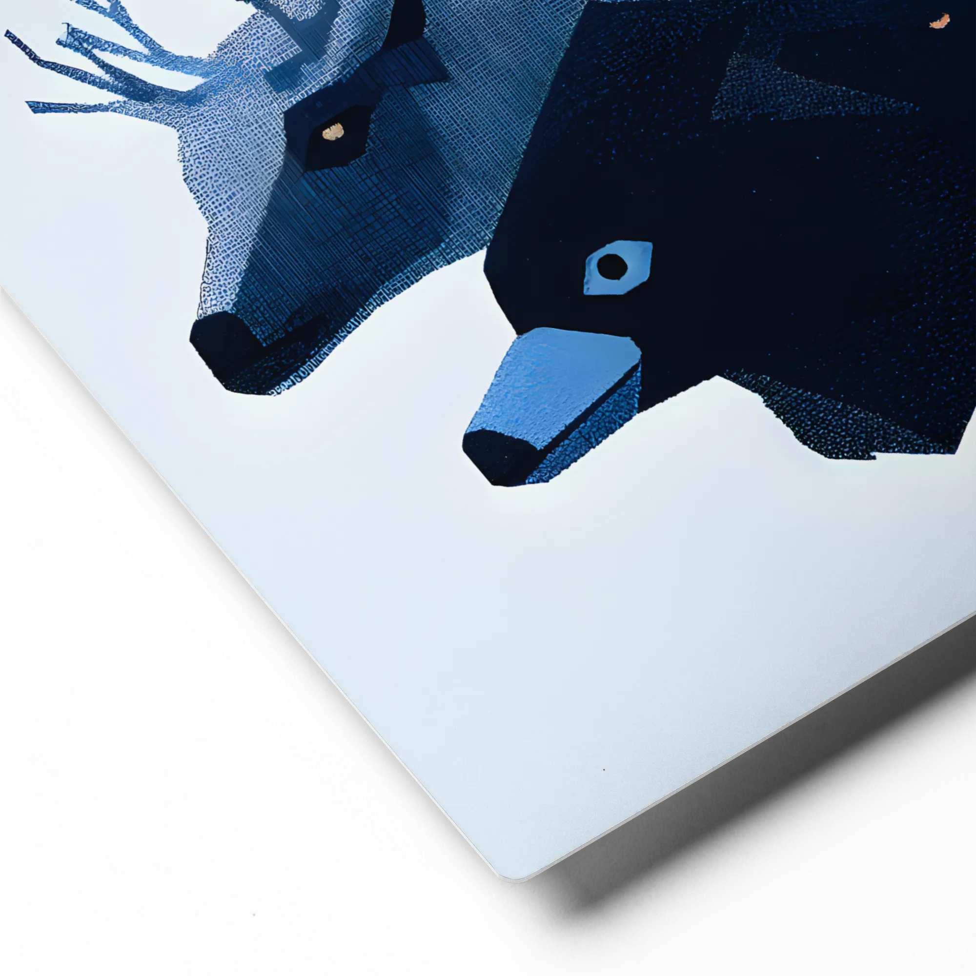 Fauna Mosaic 
 Metal Print | 12″x 12″