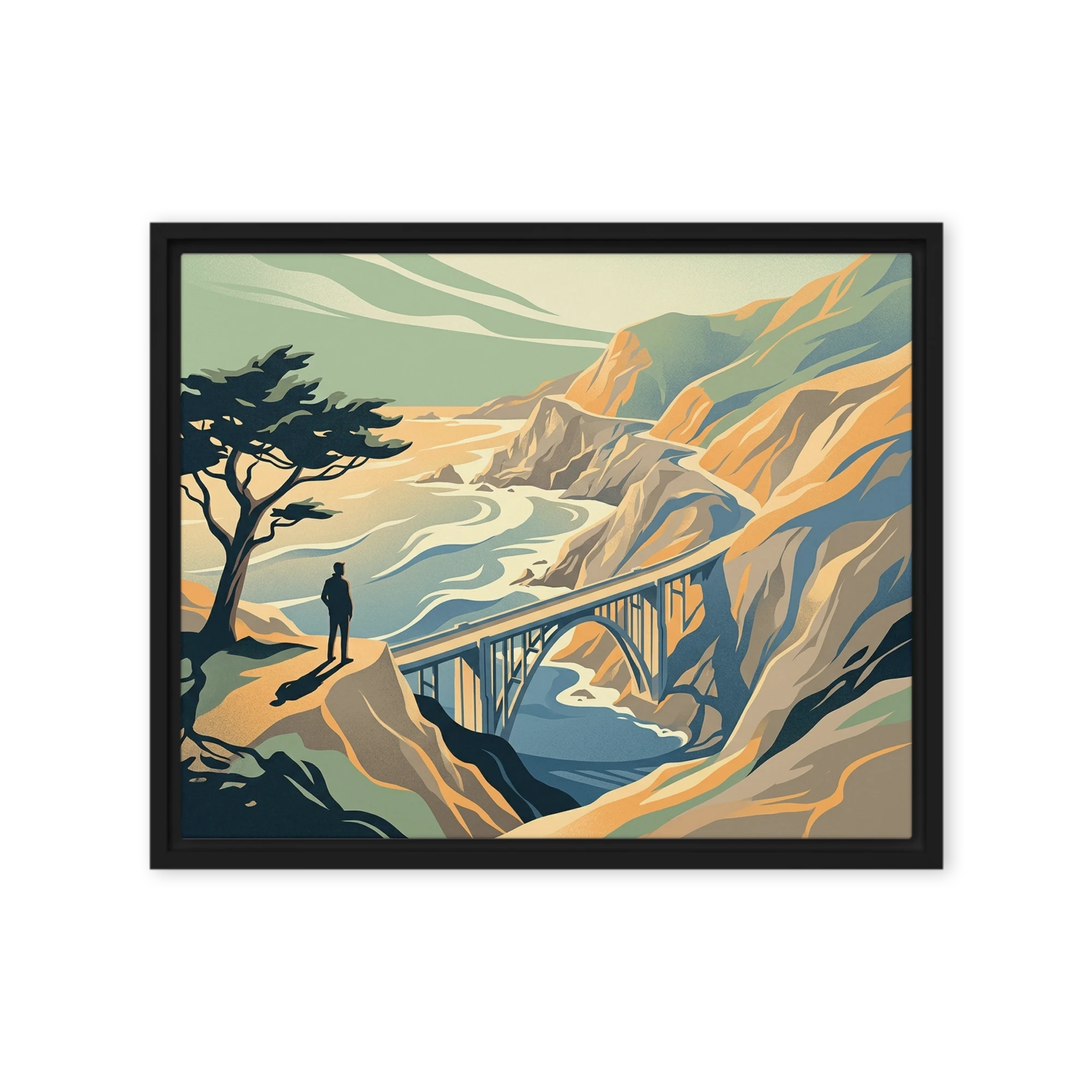 Coastline Overlook | Art Print