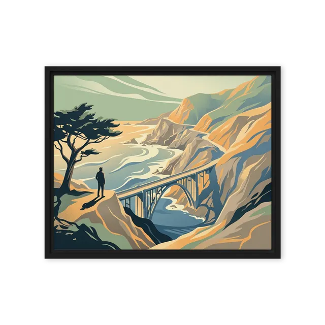 Coastline Overlook | Art Print