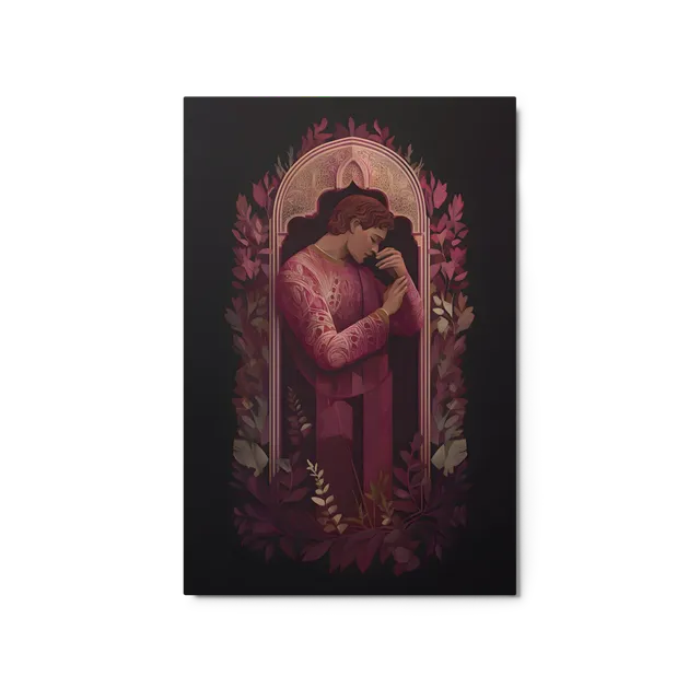 The Contemplative Figure | Art Print