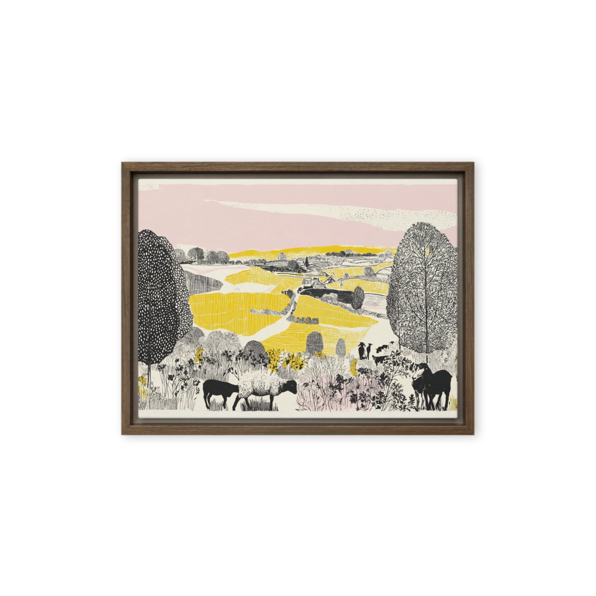 Pastoral Grazing | Art Print