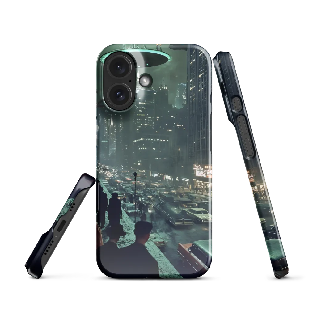 Neo-Noir Urban Future 
 iPhone 16 Pro | Tough Case