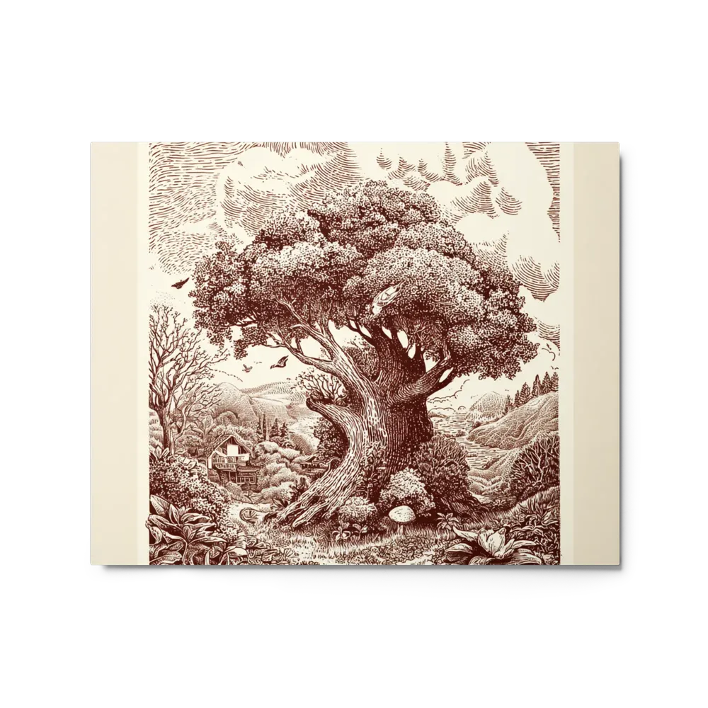 Ancient Tree Landscape | Art Print