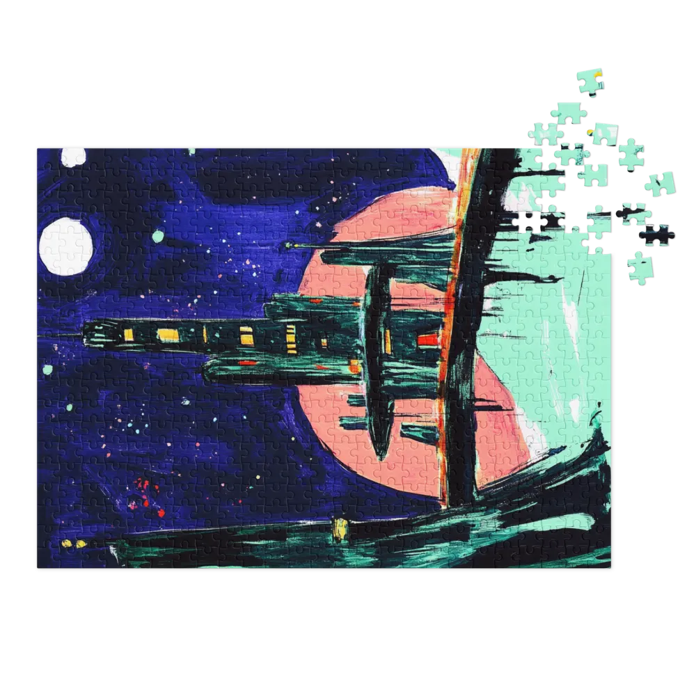 Futuristic City Landscape