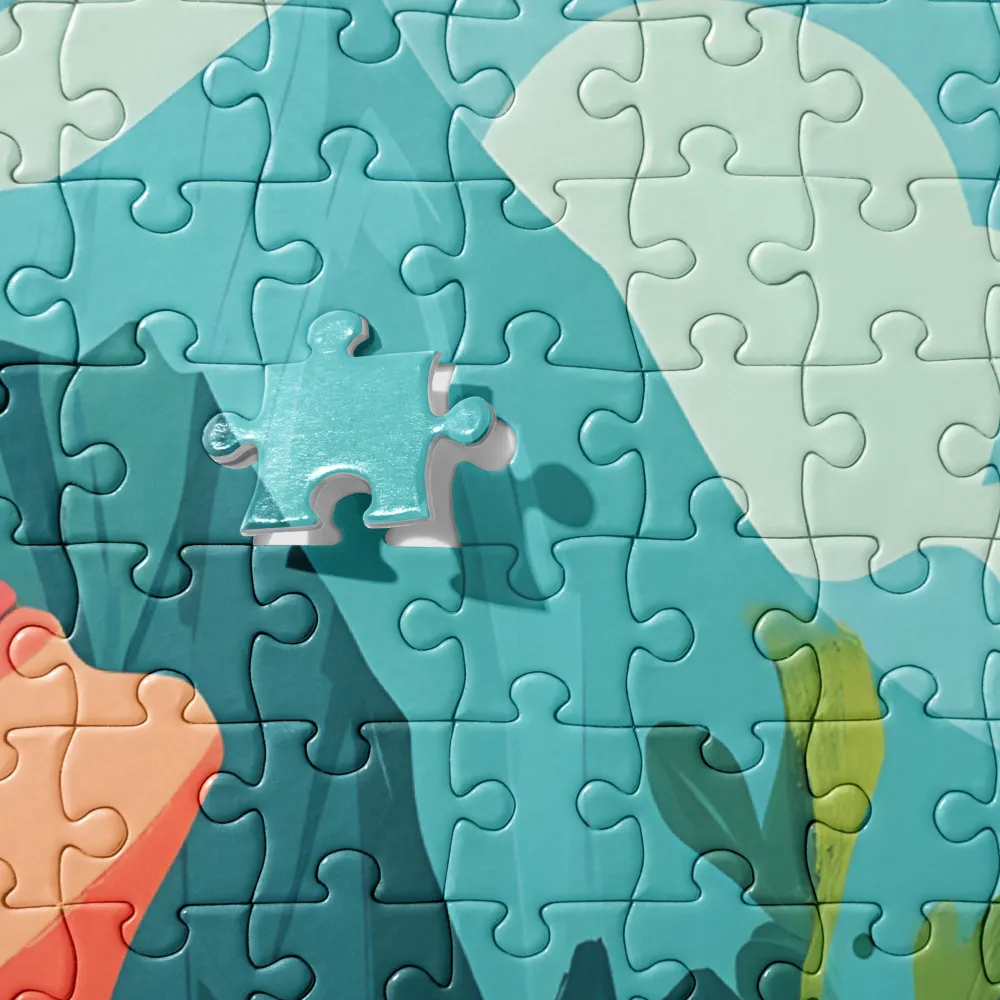 Dreamer in Bloom 
 Jigsaw Puzzle