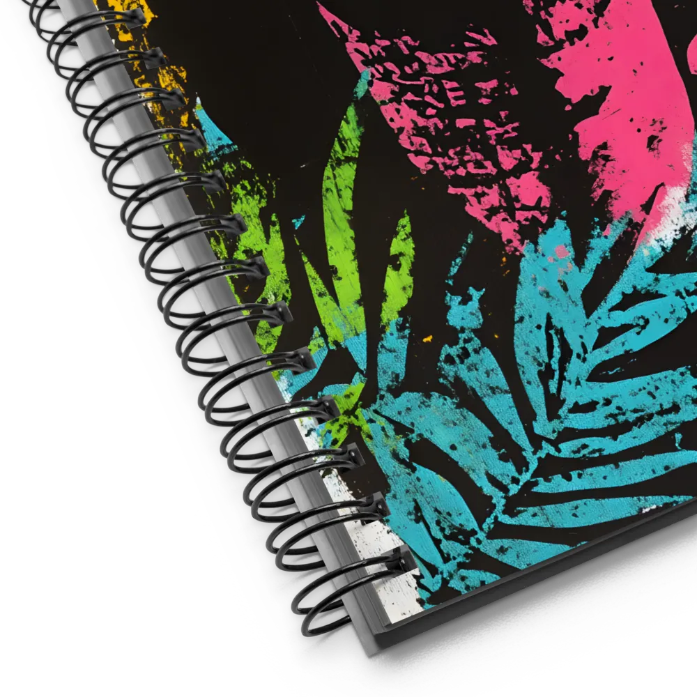 Neo Pop Portrait 
 Spiral Notebook | 140 pages