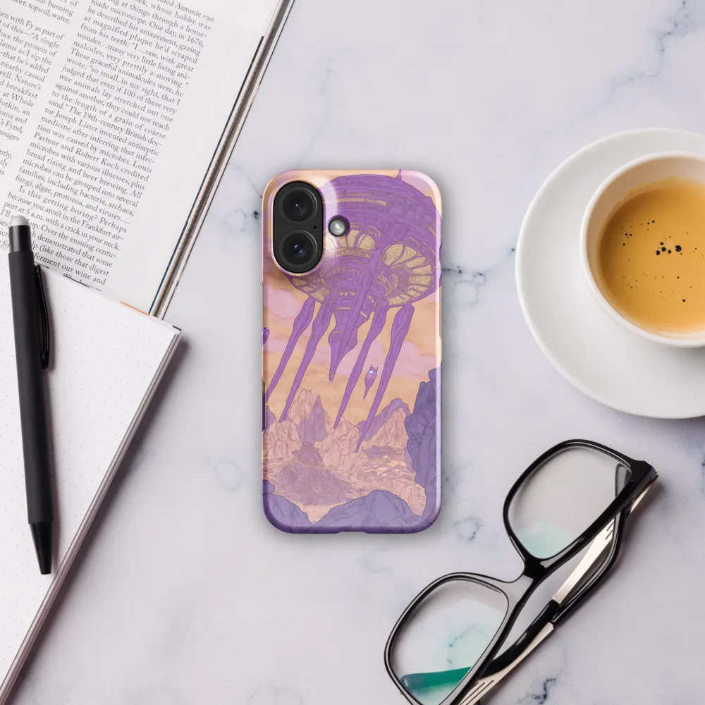 Floating Metropolis 
 iPhone 17 Pro Max | Snap Case
