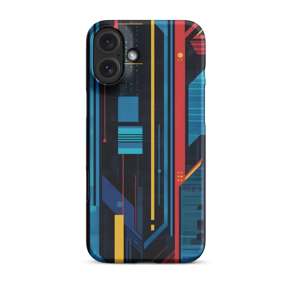 Abstract Geometric Digital Art | Phone Case