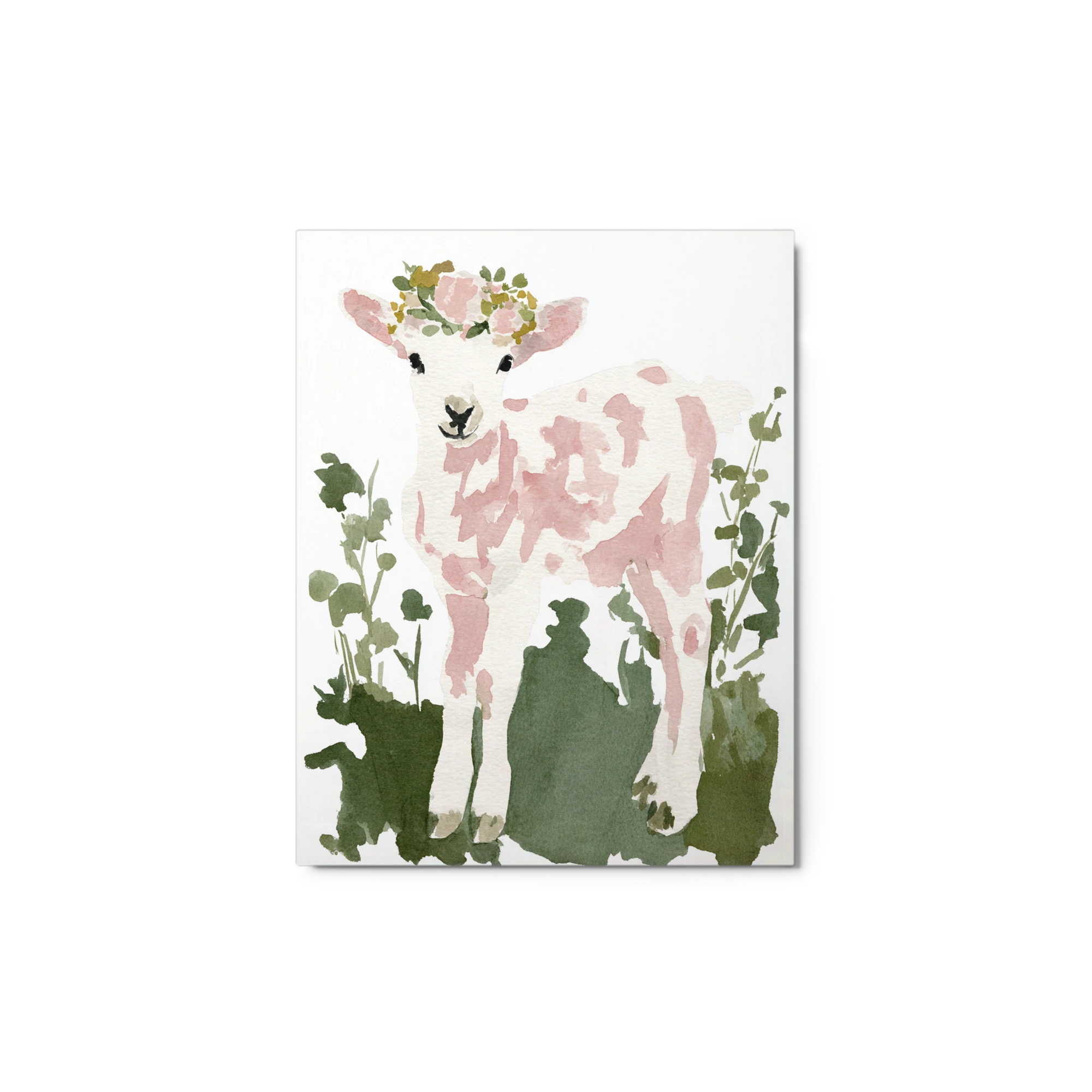 Lamb with Flower Crown