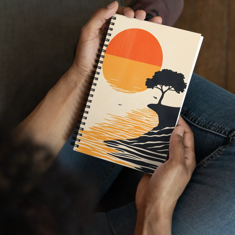 Coastal Horizon 
 Spiral Notebook | 140 pages