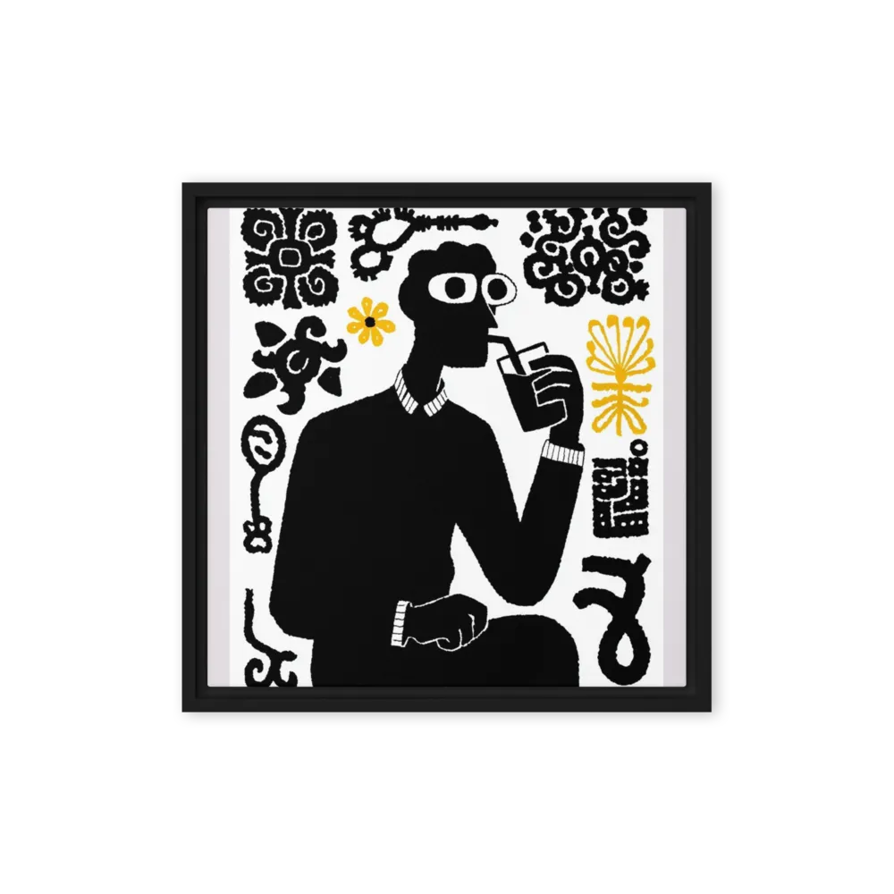 The Drinker and Motifs | Art Print