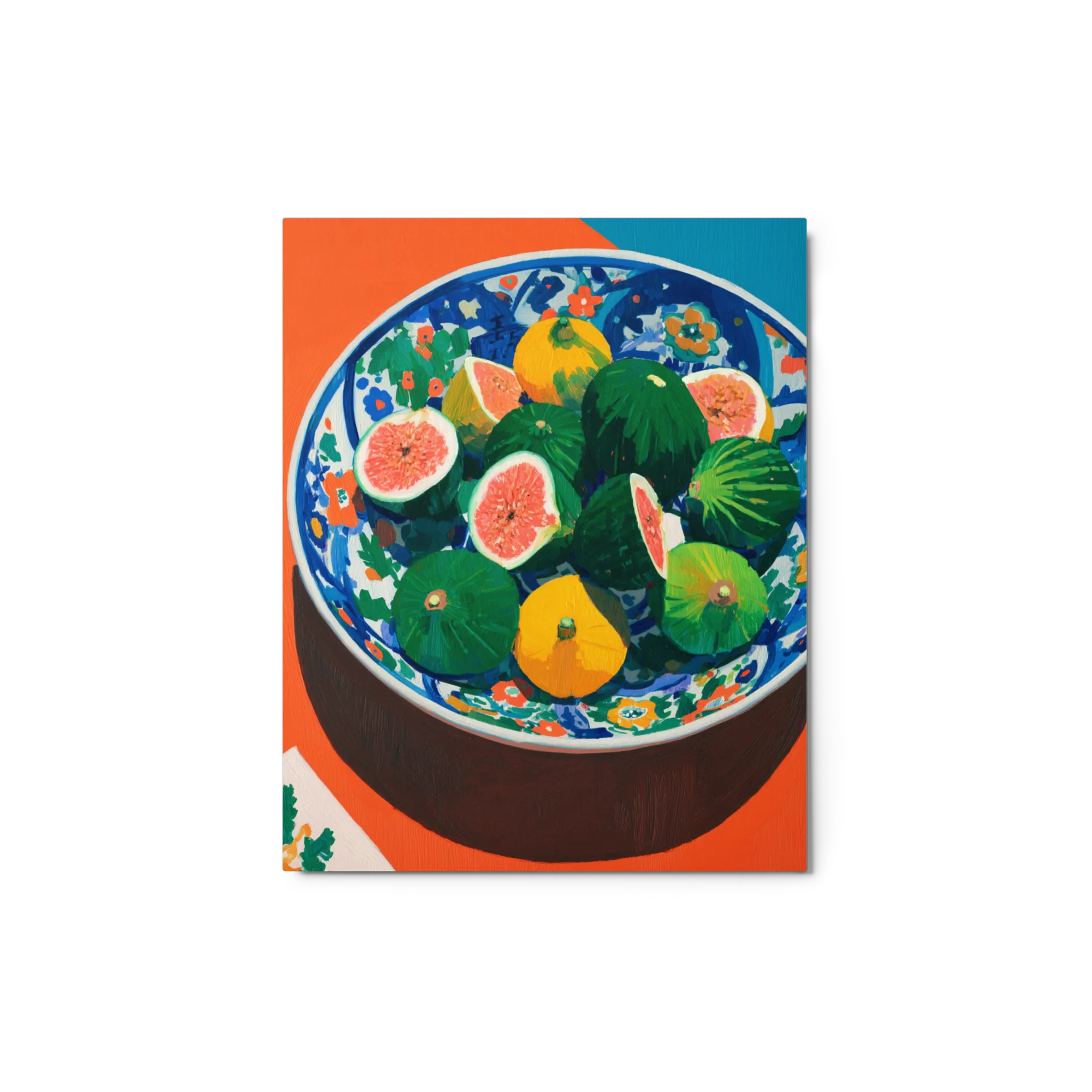 The Fig Bowl 
 Metal Print | 8″x 10″