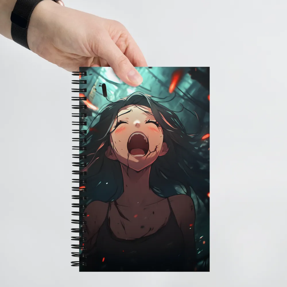 The Silent Scream 
 Spiral Notebook | 140 pages