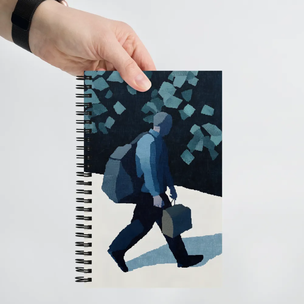 The Winter Journey 
 Spiral Notebook | 140 pages