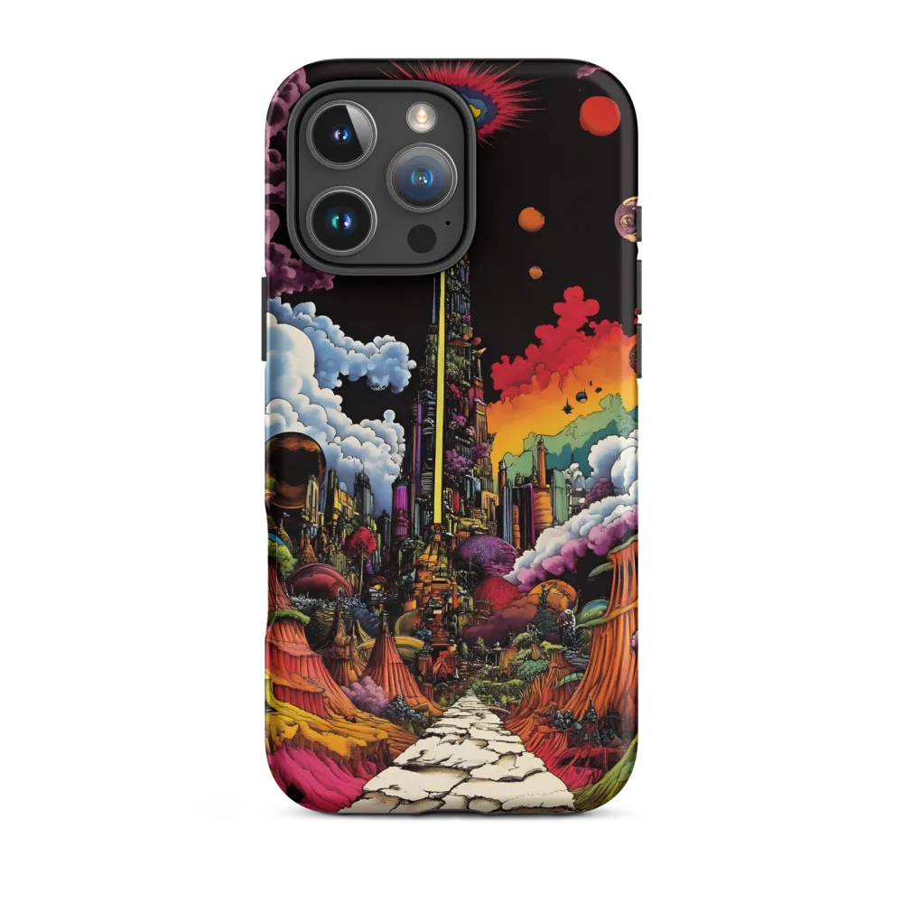 Futuristic Surreal Cityscape | Phone Case