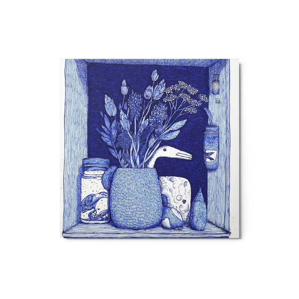The Goose and the Vase | Art Print