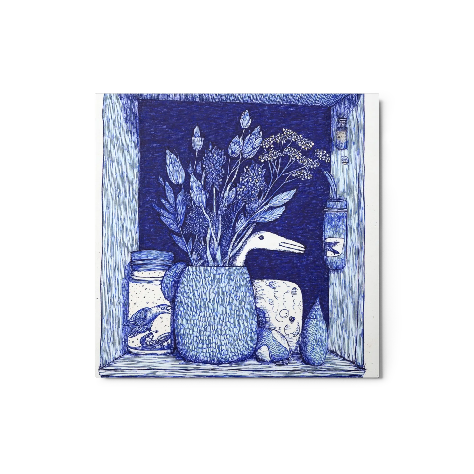 The Goose and the Vase