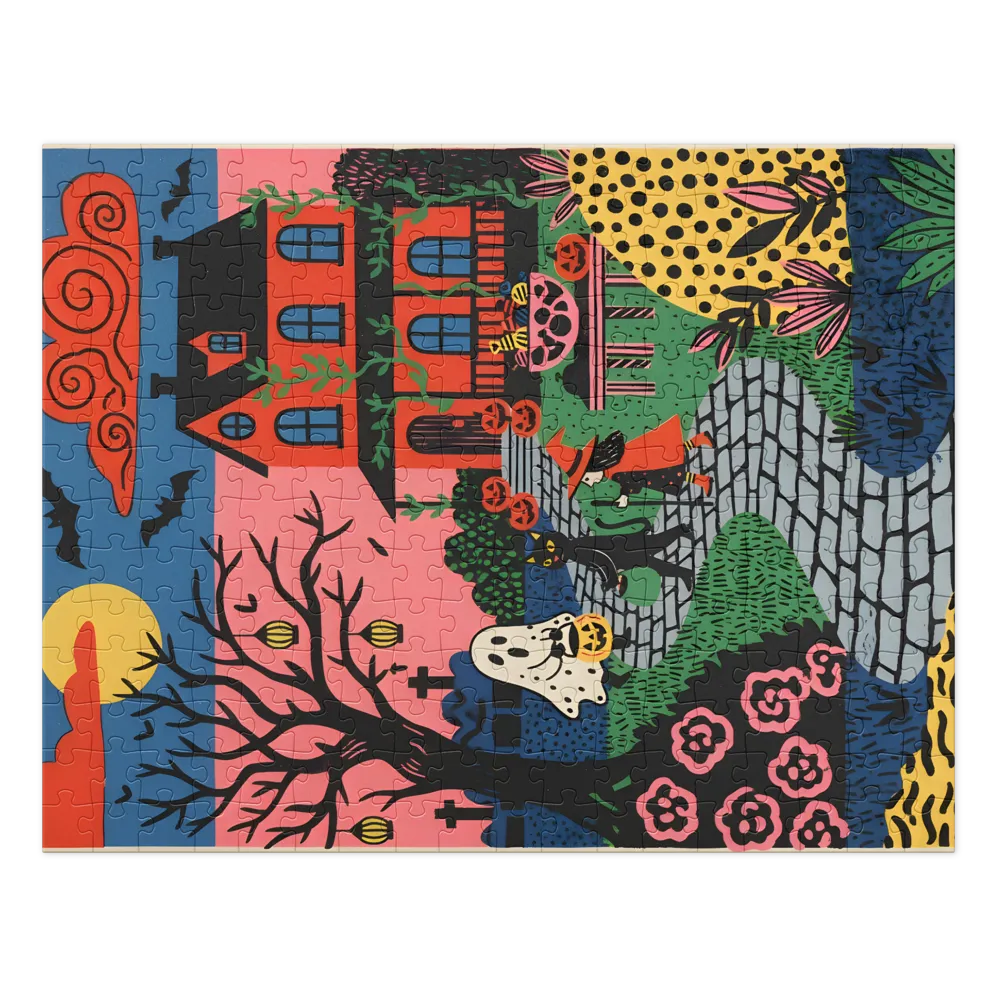 Trick-or-Treat Procession | Jigsaw Puzzles