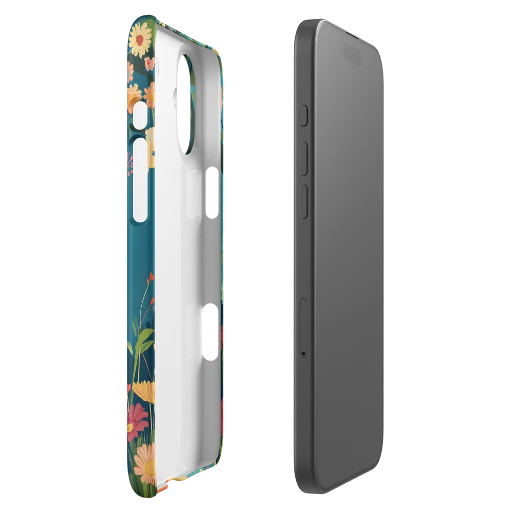 Boy Among Flowers | Phone Case