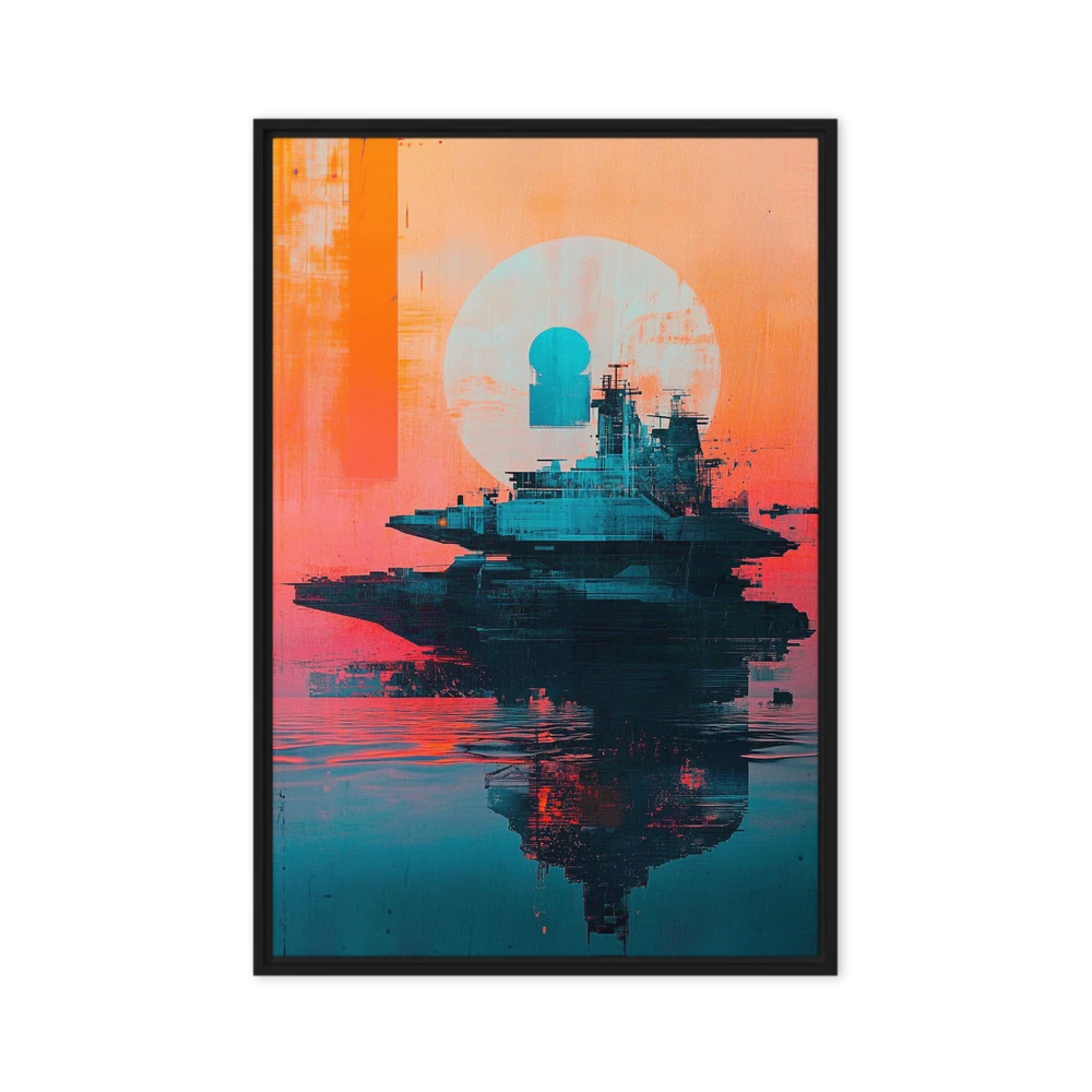 Glitch on the Horizon | Art Print
