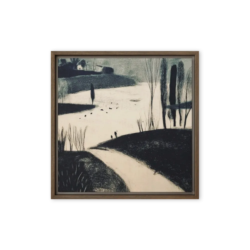 Quiet Path 
 Canvas | 18″x 18″