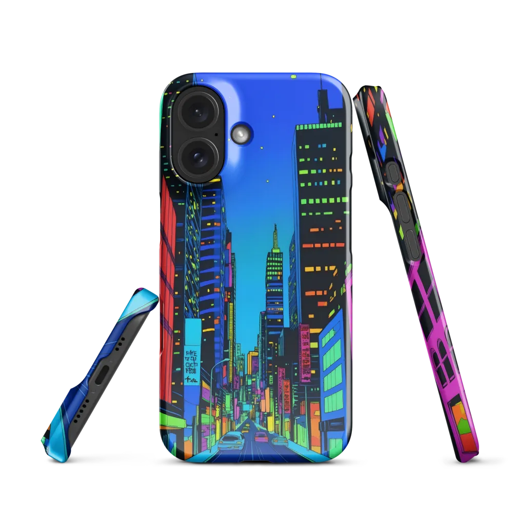 Cyberpunk City Nights 
 iPhone 14 Plus | Tough Case