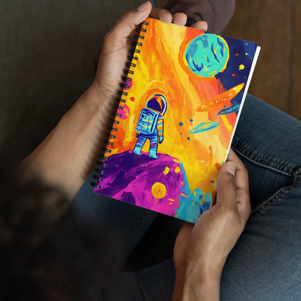 Cosmic Wanderer 
 Spiral Notebook | 140 pages