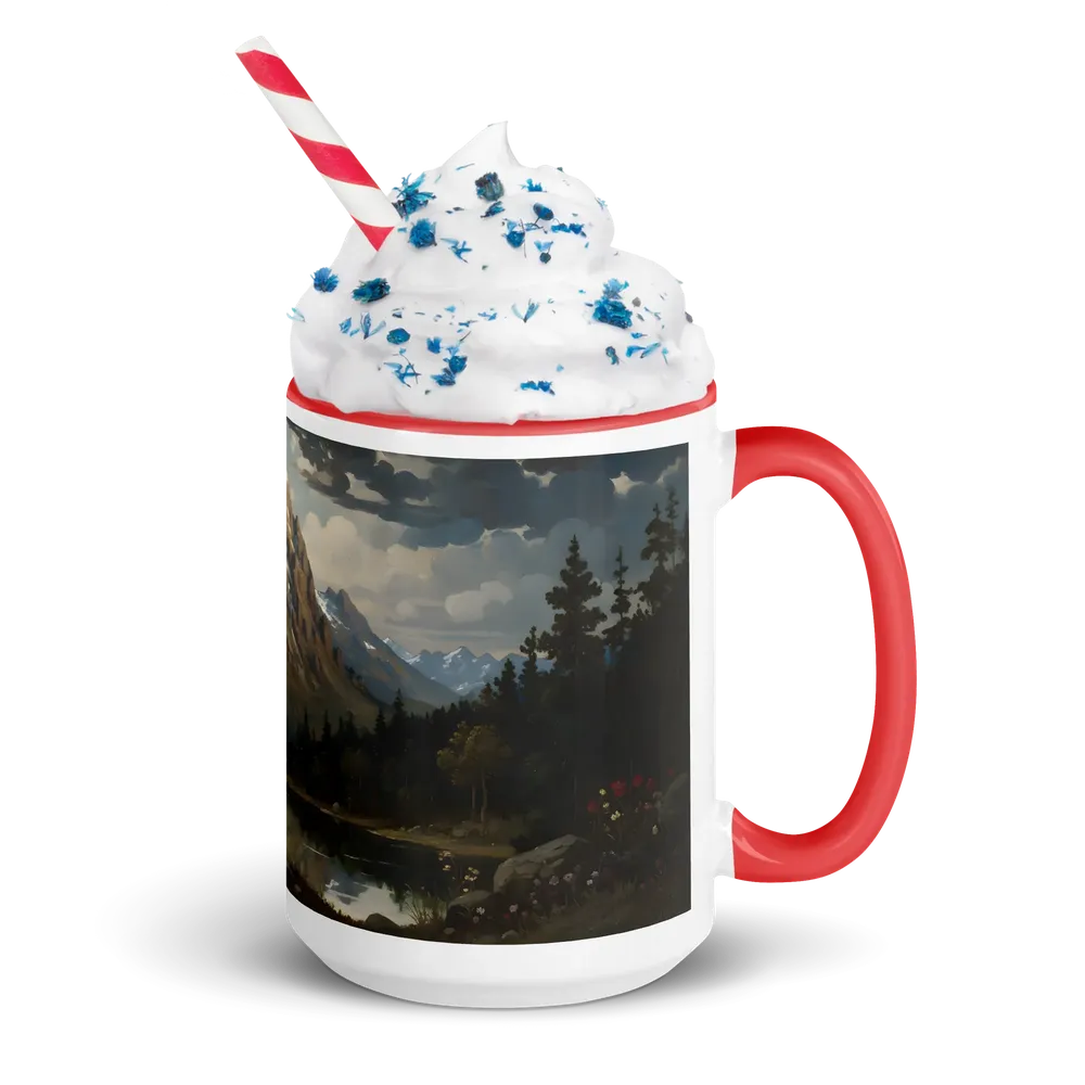 Alpine Reflection 
 Mug with Black inside | 15 oz