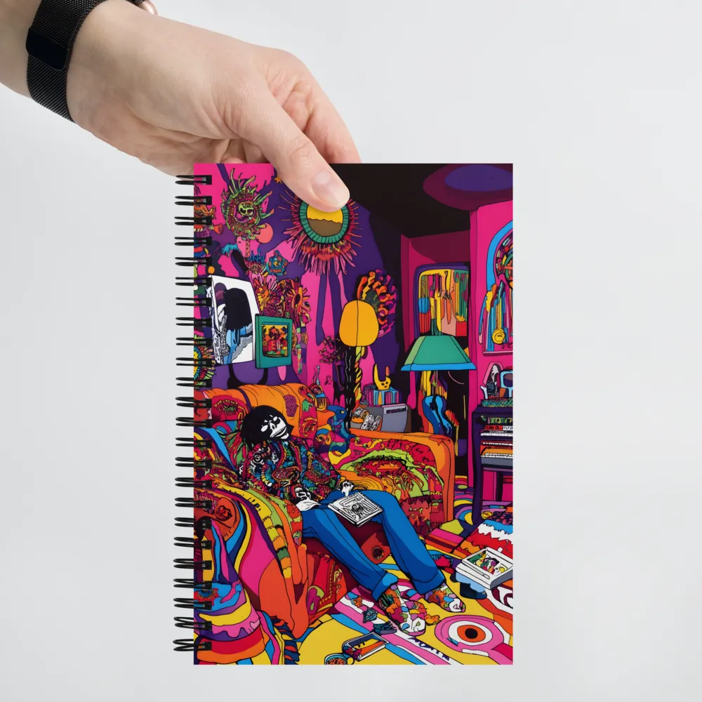 Psychedelic Slumber 
 Spiral Notebook | 140 pages
