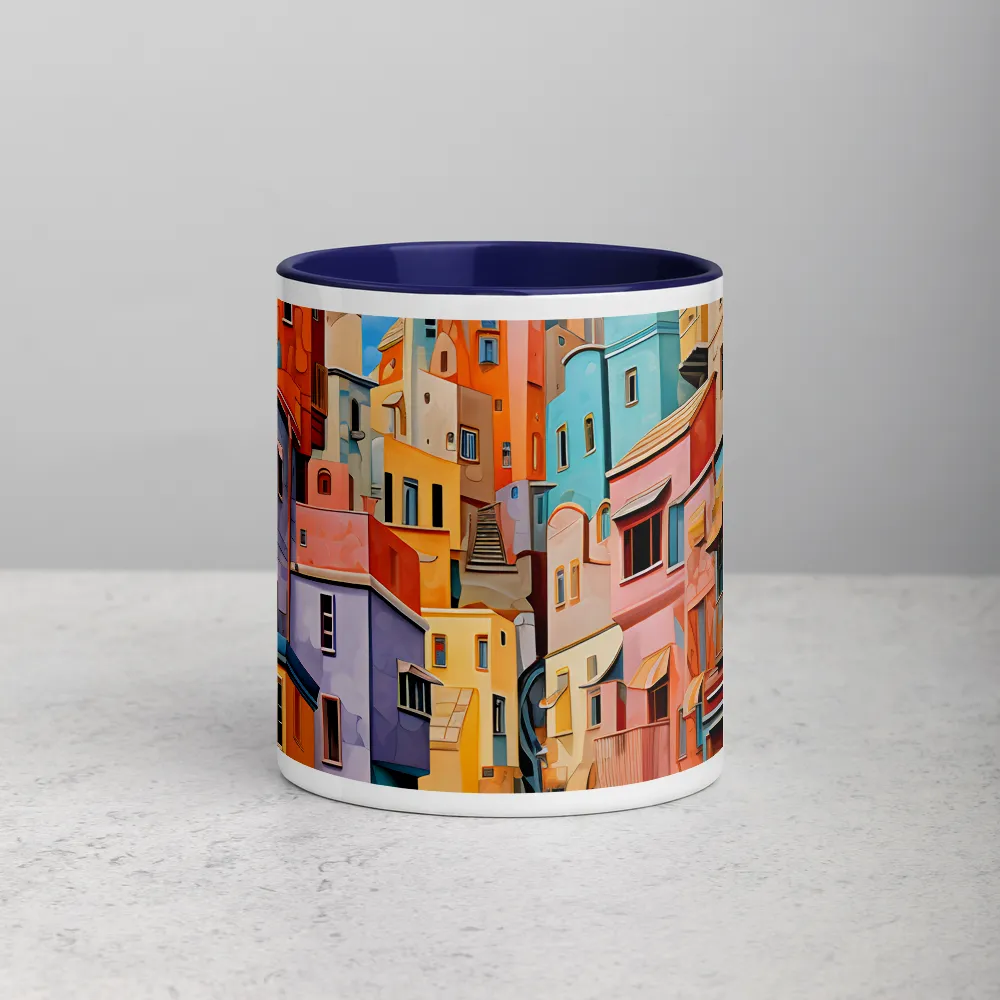 Chromatic Cascades 
 Mug with Red inside
