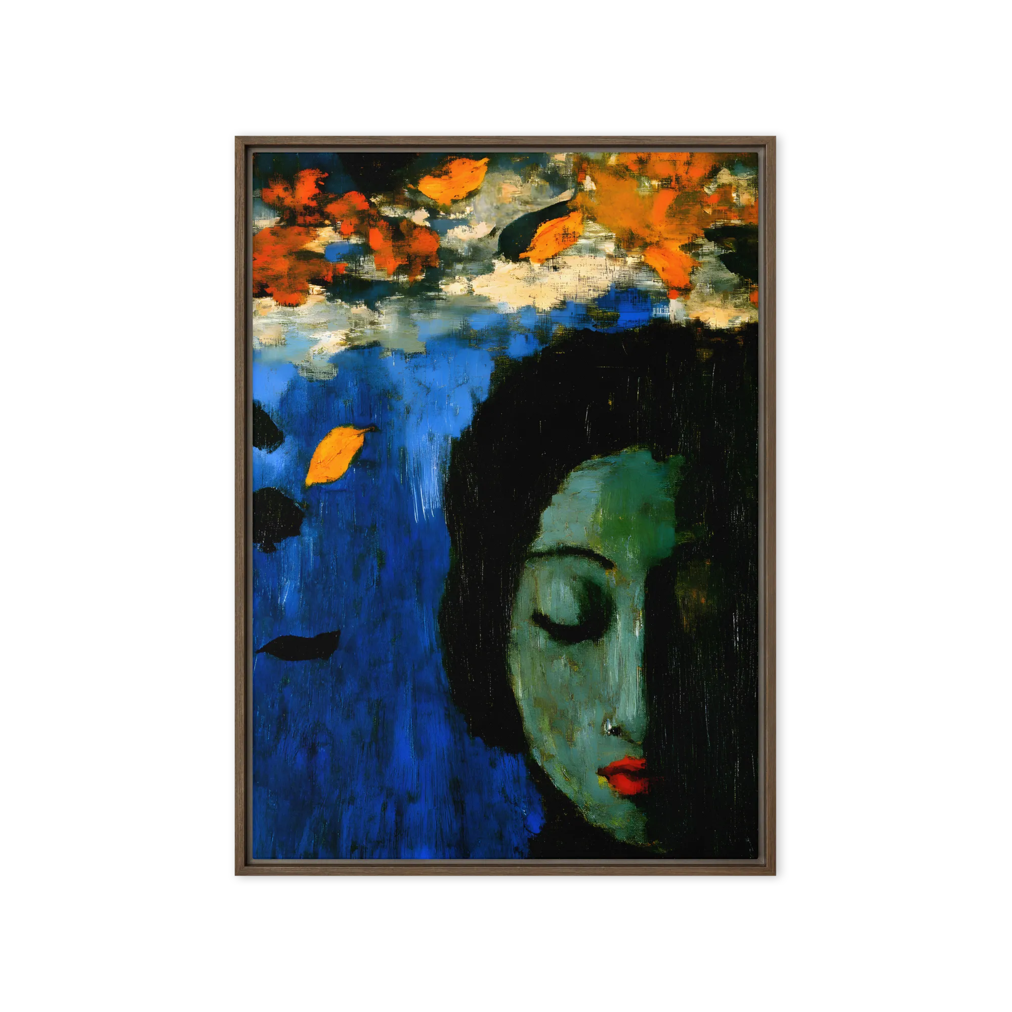 Melancholy in Blue | Art Print