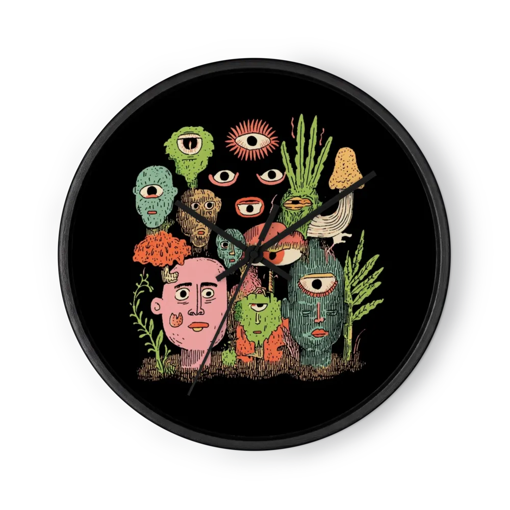 Psychedelic Mindscape | Wall Clock