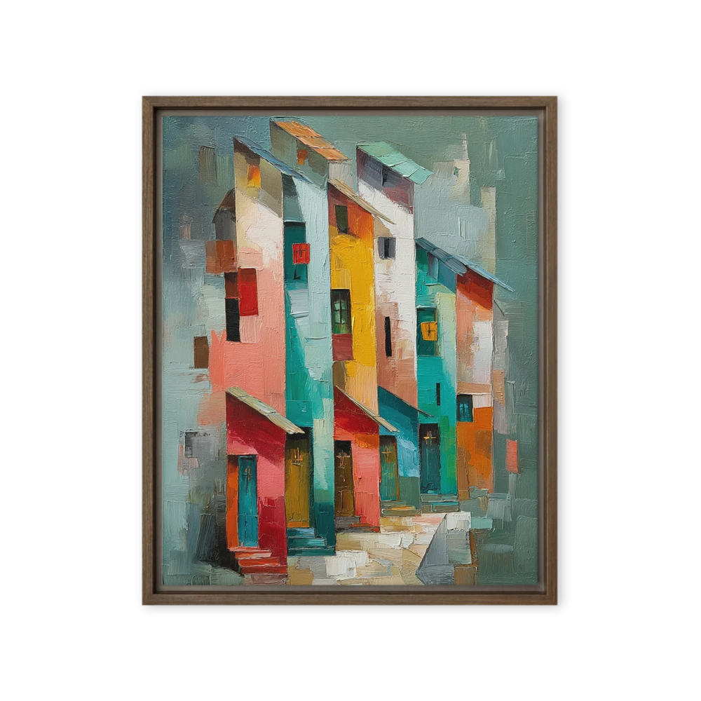 Chromatic Quarters | Art Print