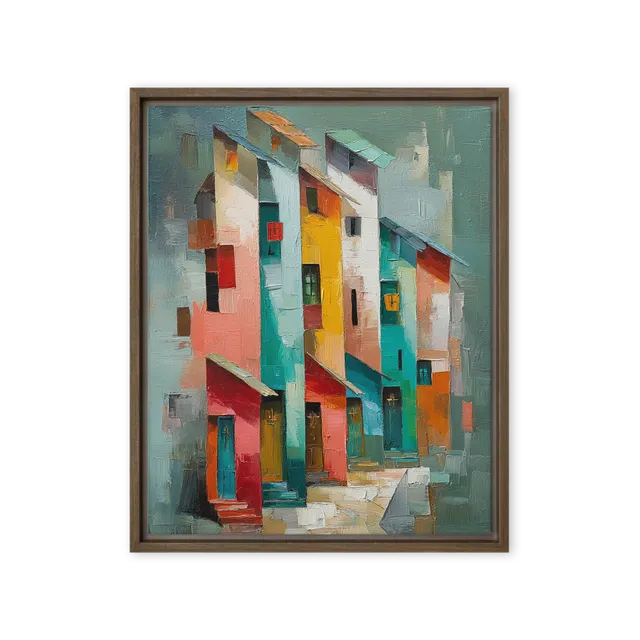 Chromatic Quarters | Art Print
