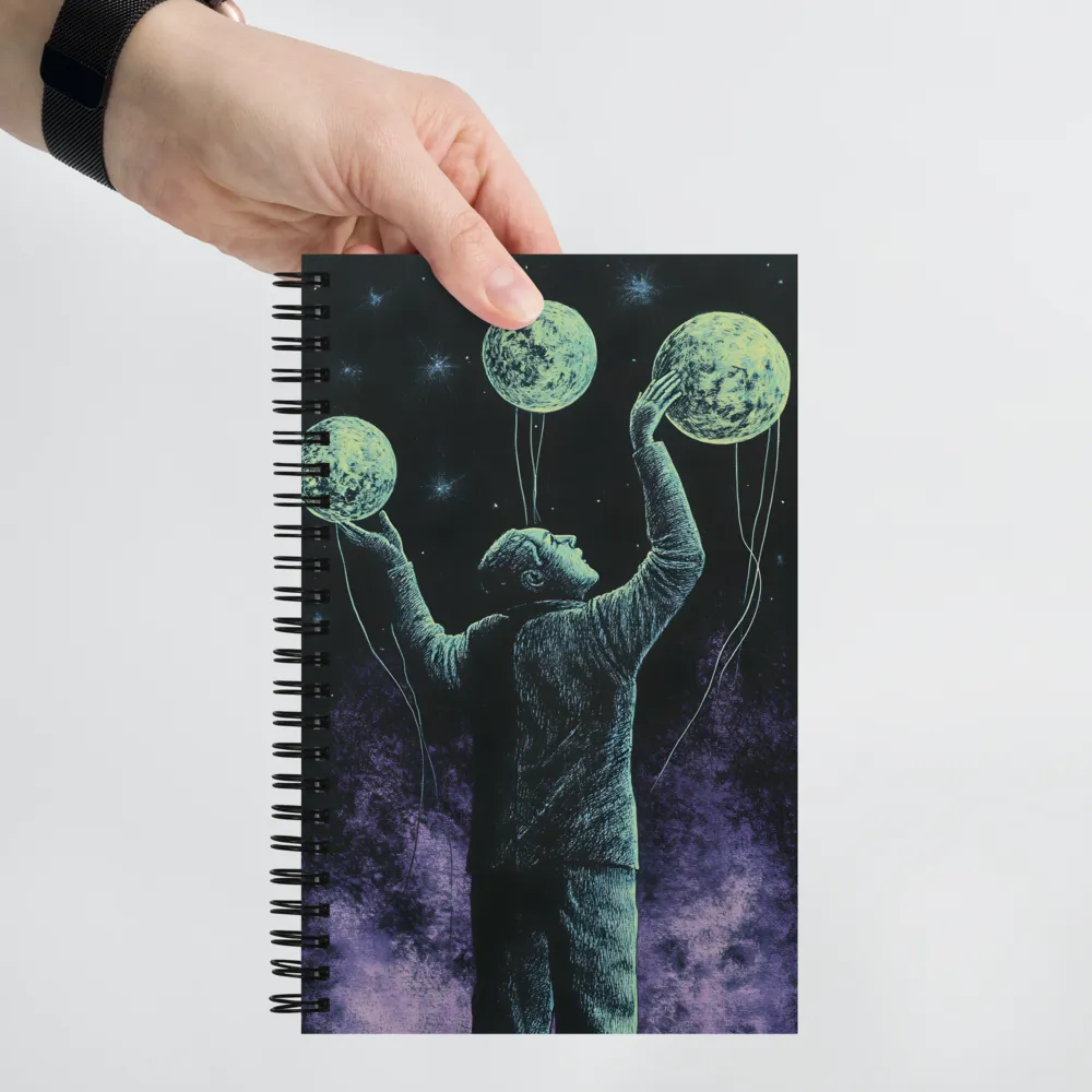 Reach for the Moons 
 Spiral Notebook | 140 pages