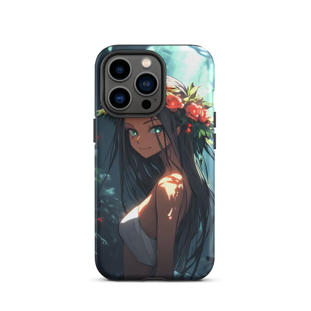 Female Figure in Lush Forest | Phone Case