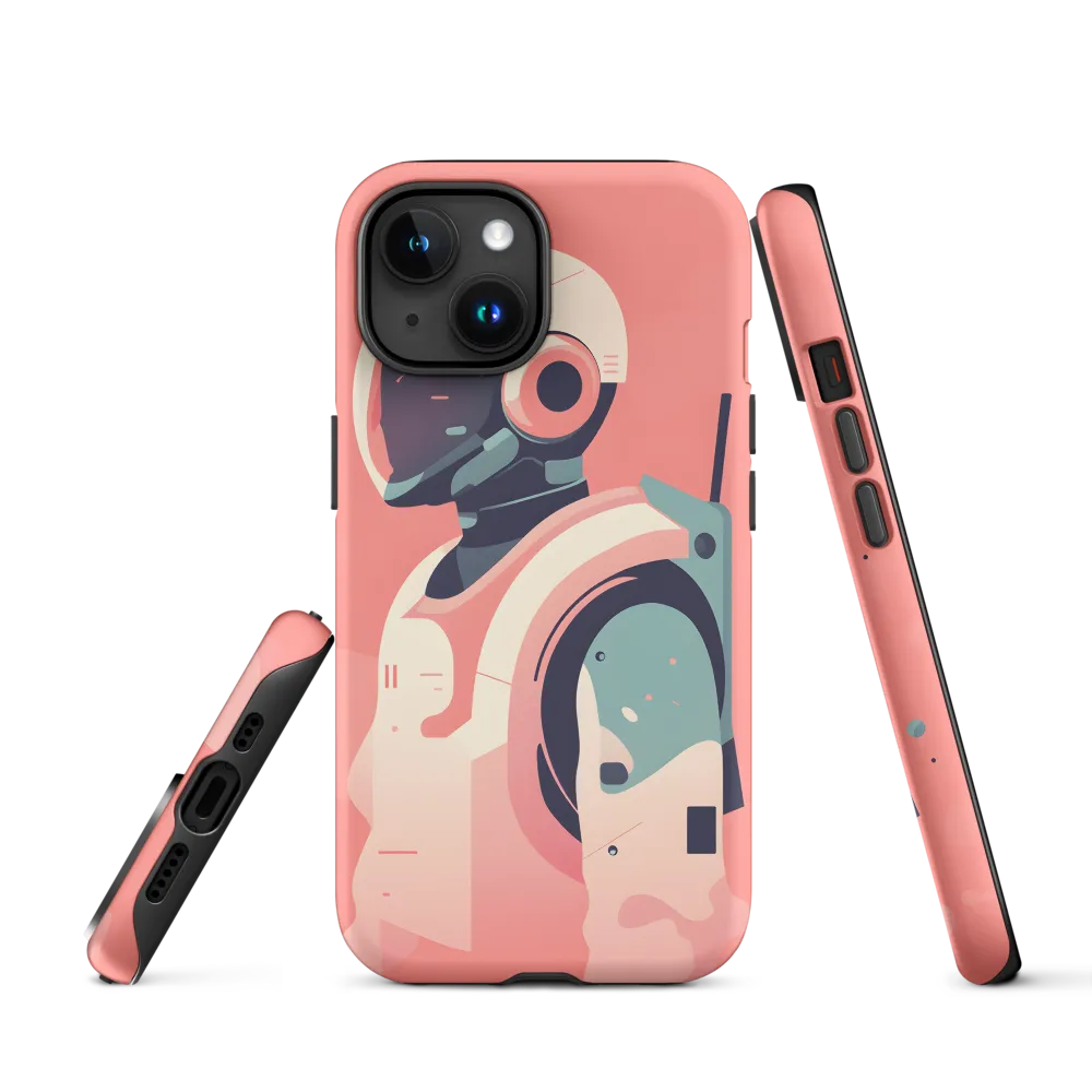 Astronaut in Modern Design | Phone Case