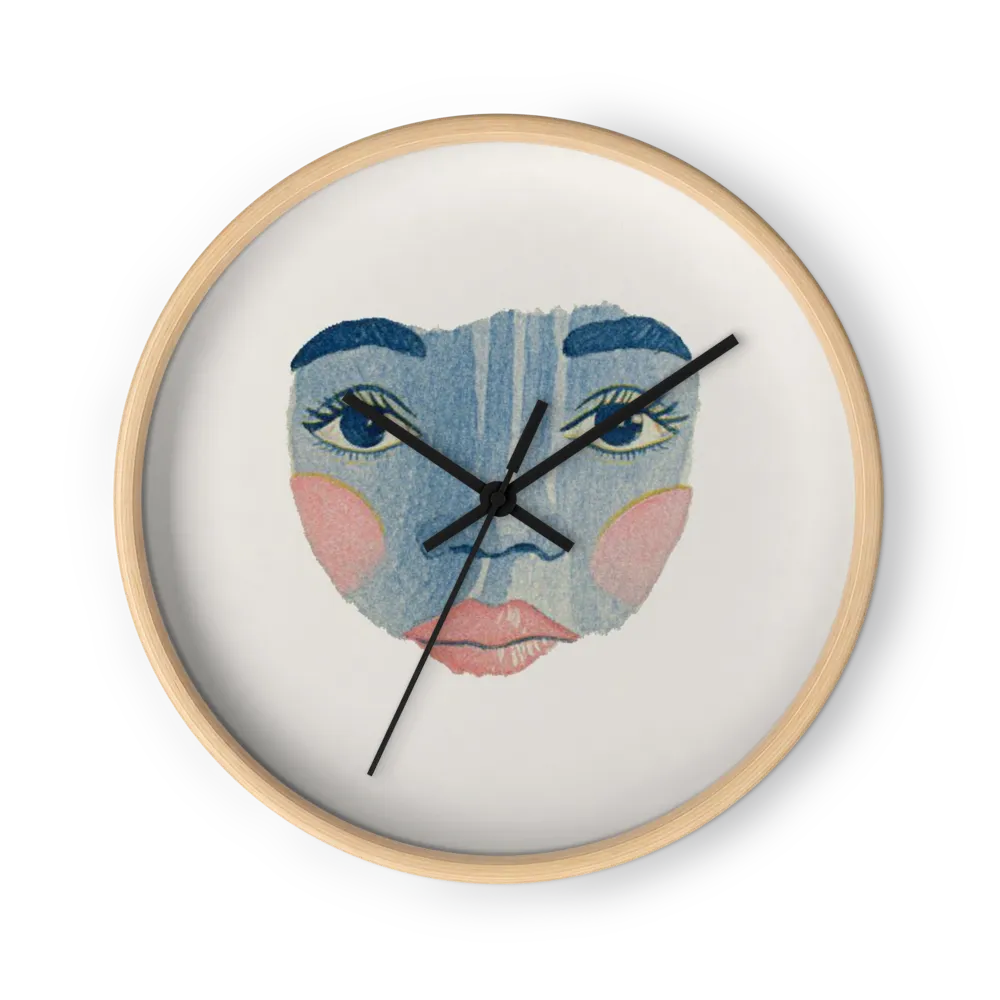 Blue Serenity | Wall Clock